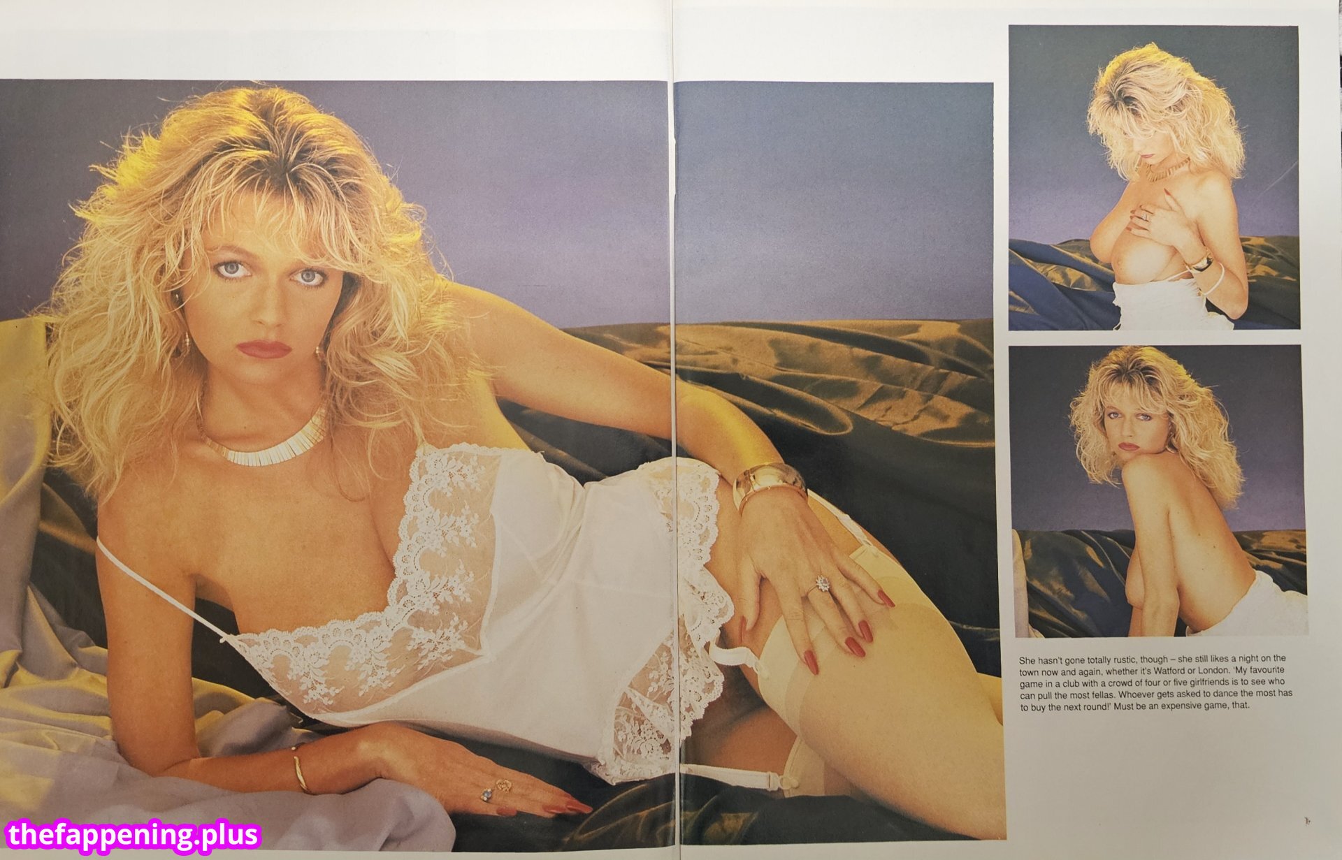 1980'S & Early 90'S Page 3 Girls / GlamourTeaJames / https: / mariawhittaker Фото обнажённых OnlyFans #4