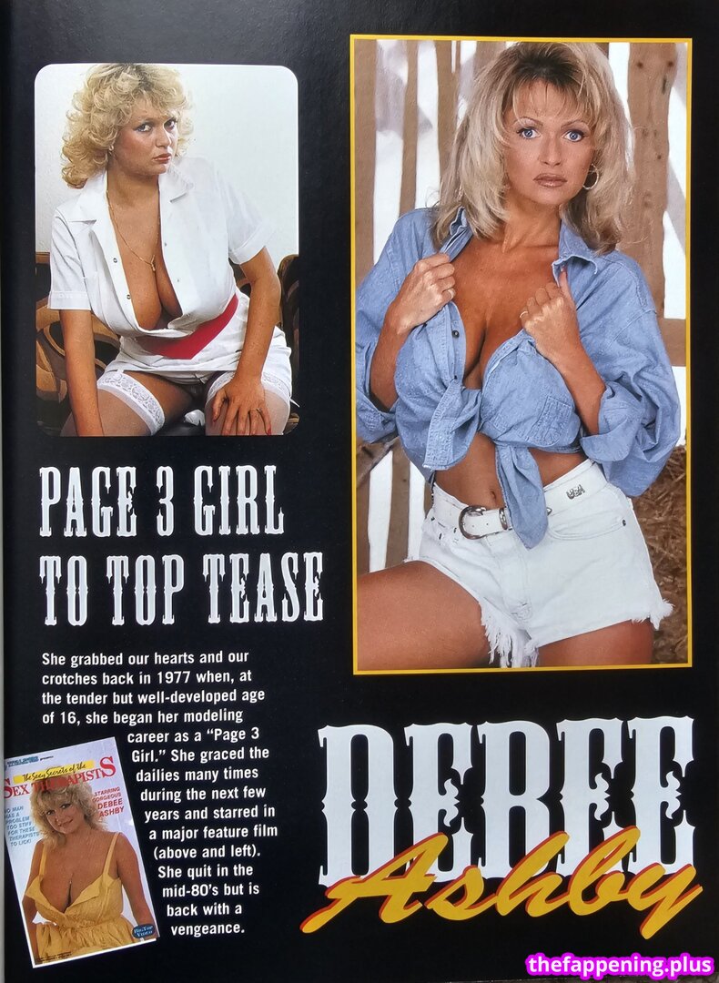 1980'S & Early 90'S Page 3 Girls / GlamourTeaJames / https: / mariawhittaker Photo OnlyFans Nu #110