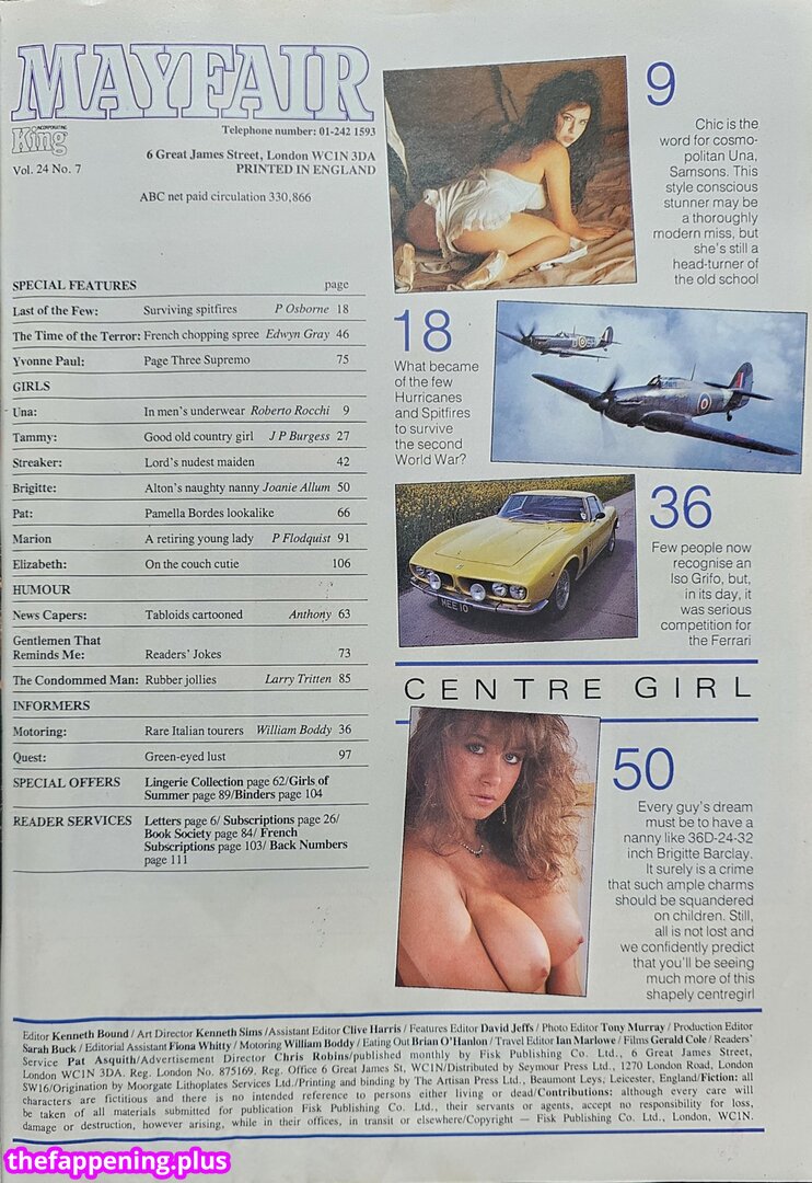 1980'S & Early 90'S Page 3 Girls / GlamourTeaJames / https: / mariawhittaker Φωτογραφία Γυμνών OnlyFans #331