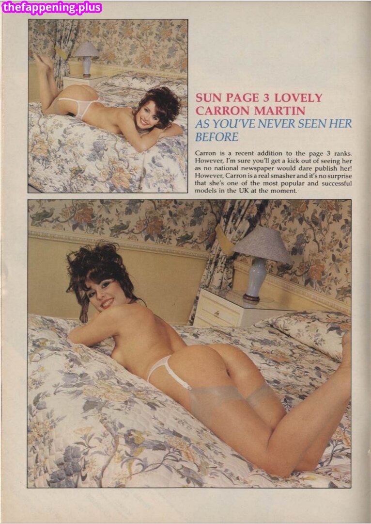 1980'S & Early 90'S Page 3 Girls / GlamourTeaJames / https: / mariawhittaker Meztelen OnlyFans Fotó #421