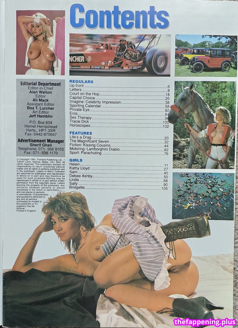 1980'S & Early 90'S Page 3 Girls / GlamourTeaJames / https: / mariawhittaker Φωτογραφία Γυμνών OnlyFans #504