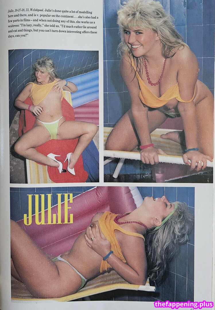 1980'S & Early 90'S Page 3 Girls / GlamourTeaJames / https: / mariawhittaker Fotografie OnlyFans Dezbrăcată #757