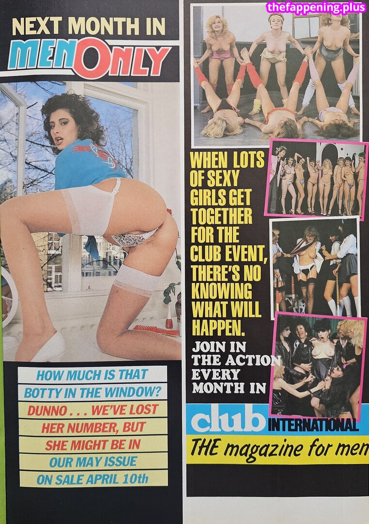 1980'S & Early 90'S Page 3 Girls / GlamourTeaJames / https: / mariawhittaker Naakte OnlyFans Foto #868
