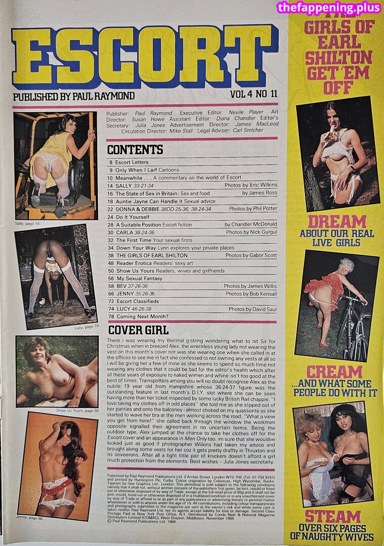 1980'S & Early 90'S Page 3 Girls / GlamourTeaJames / https: / mariawhittaker Naakte OnlyFans Foto #1129