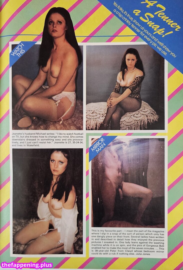 1980'S & Early 90'S Page 3 Girls / GlamourTeaJames / https: / mariawhittaker Φωτογραφία Γυμνών OnlyFans #1149