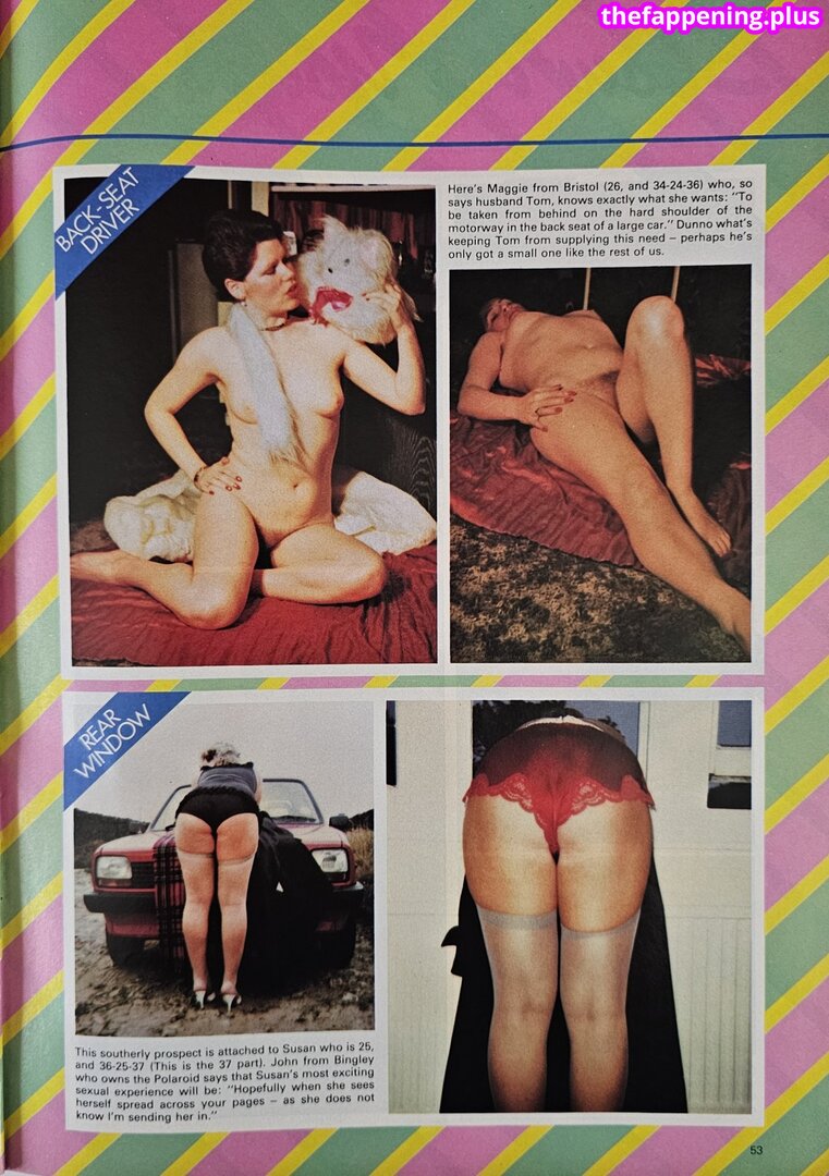 1980'S & Early 90'S Page 3 Girls / GlamourTeaJames / https: / mariawhittaker Naken OnlyFans Foto #1151
