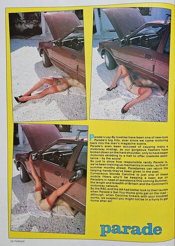 1980'S & Early 90'S Page 3 Girls