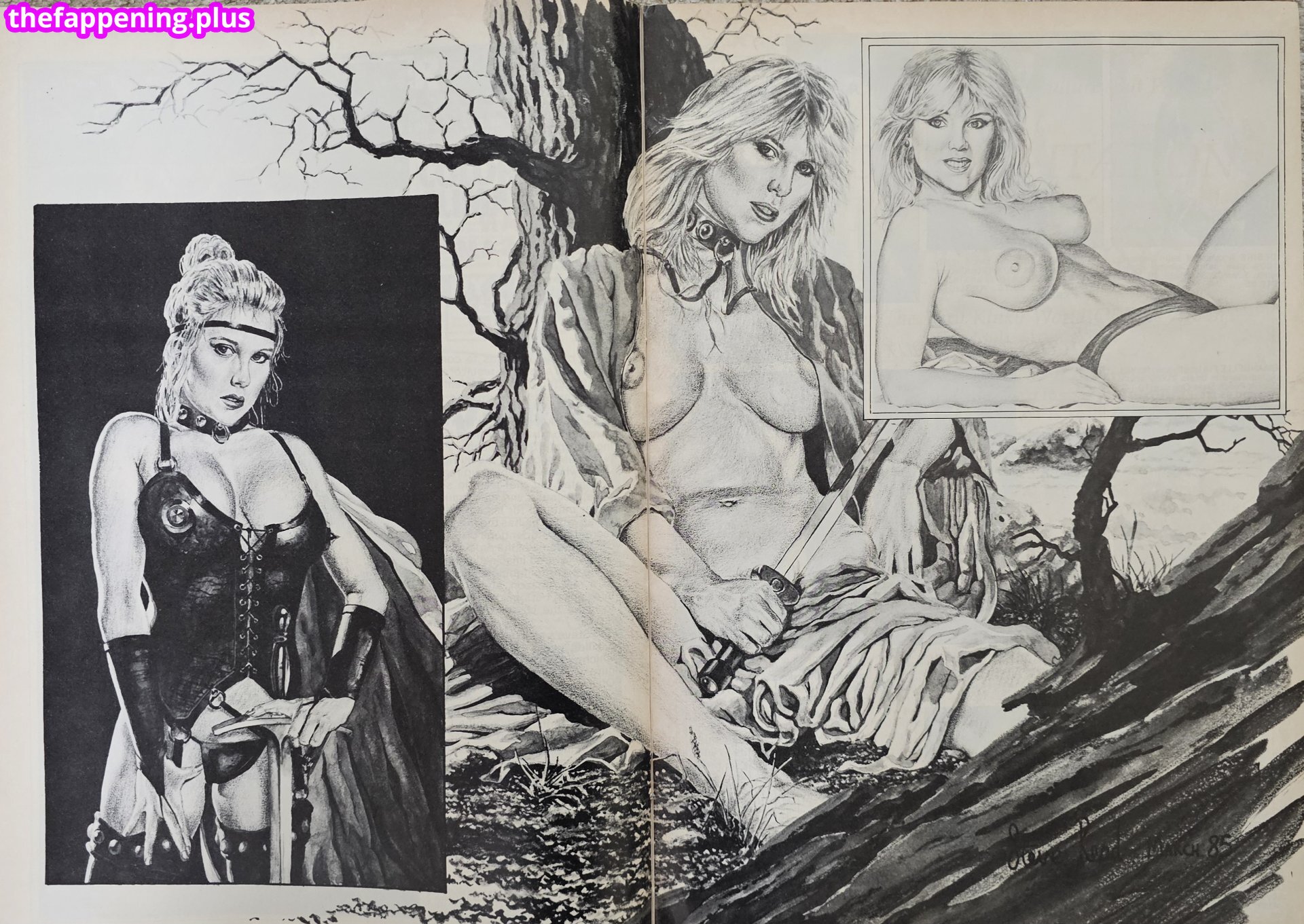 1980'S & Early 90'S Page 3 Girls / GlamourTeaJames / https: / mariawhittaker ヌードOnlyFans写真 #1537