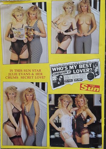 1980'S & Early 90'S Page 3 Girls