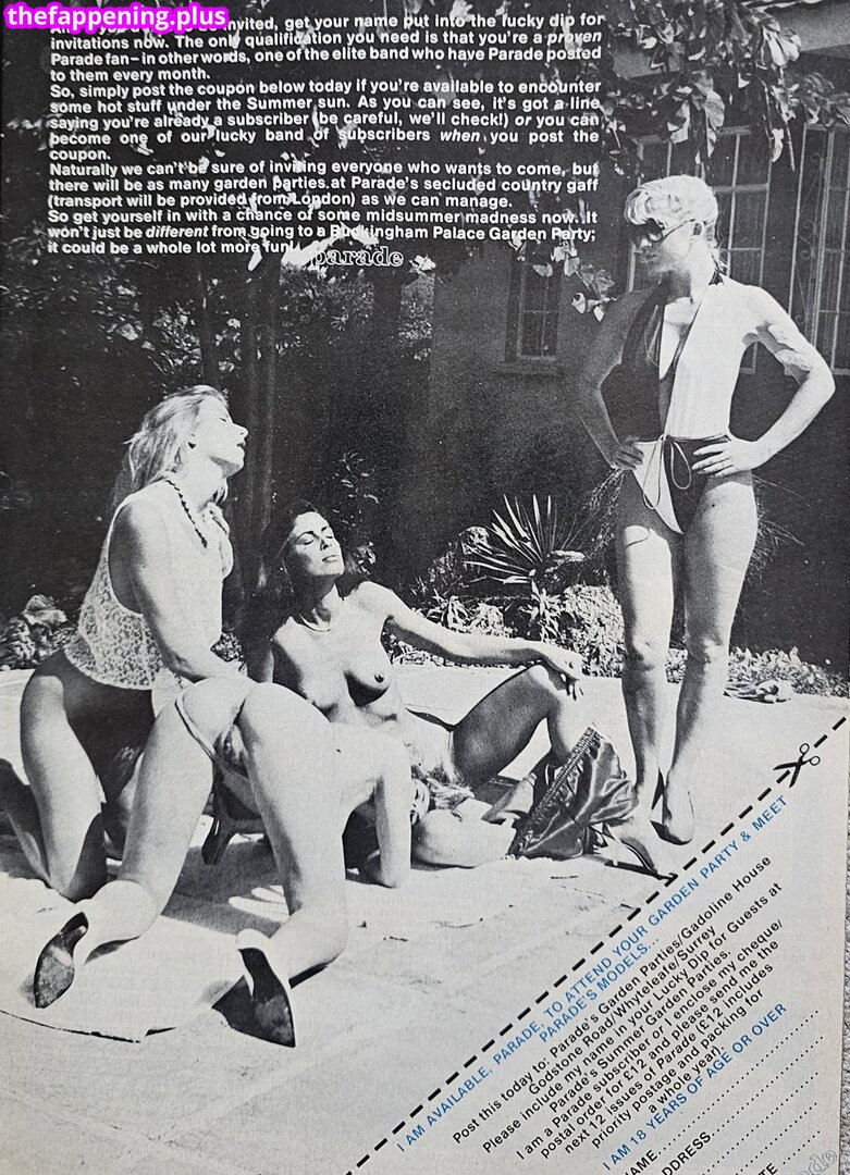 1980'S & Early 90'S Page 3 Girls / GlamourTeaJames / https: / mariawhittaker Фото оголеного OnlyFans #1684