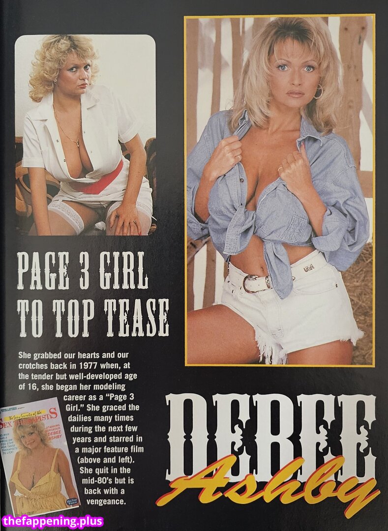 1980'S & Early 90'S Page 3 Girls / GlamourTeaJames / https: / mariawhittaker Naakte OnlyFans Foto #1946