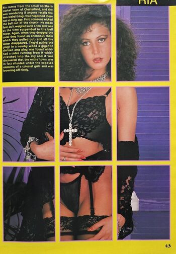 1980'S & Early 90'S Page 3 Girls