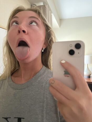 Full leaked Ahegao long tongue drool girls  page private onlyfans photo