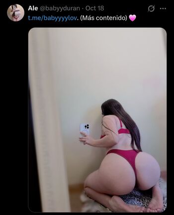 Full leaked Alejandra duran private onlyfans photo