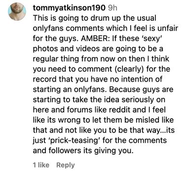 Full leaked Amber reacts private onlyfans photo