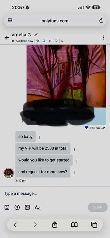 Full leaked Ameliab fit private onlyfans photo