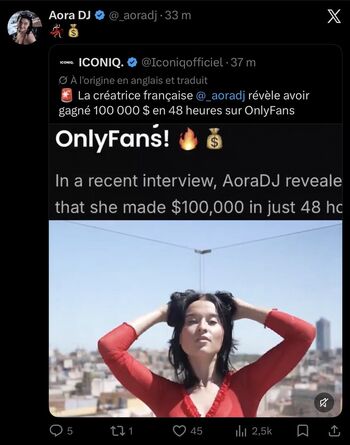 Full leaked Aora dj page private onlyfans photo