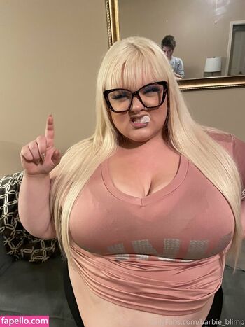 Full leaked Barbie blimp private onlyfans photo