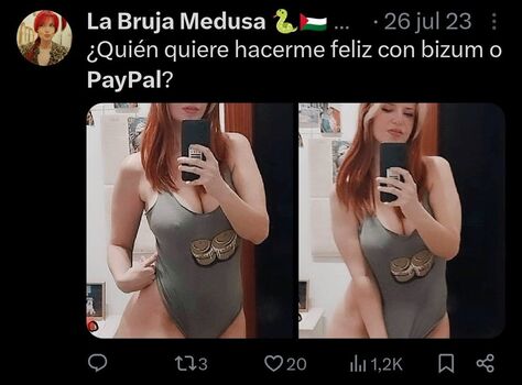 Full leaked Bruja medusa private onlyfans photo