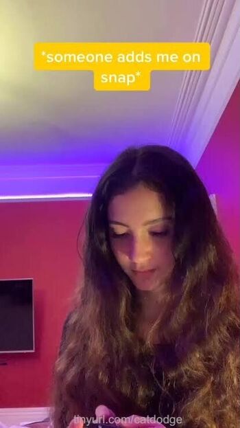 Full leaked Catdodge private onlyfans photo