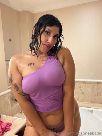 Full leaked Cchristineabadir page private onlyfans photo