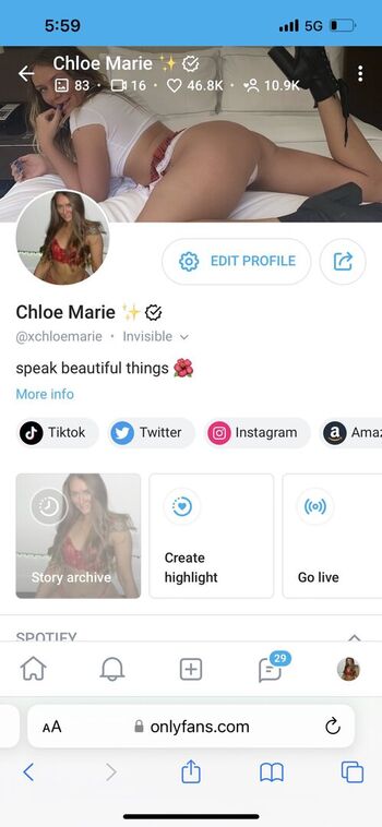 Full leaked Chloe marie private onlyfans photo