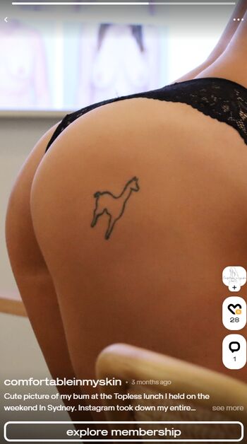 Full leaked Comfortableinmyskin private onlyfans photo