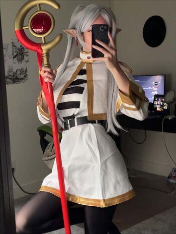 Full leaked Cosplay from frieren private onlyfans photo