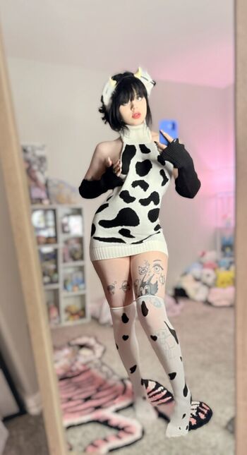 Full leaked Cow maid cow bikini cosplay page private onlyfans photo