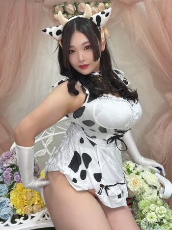 Full leaked Cow maid cow bikini cosplay private onlyfans photo