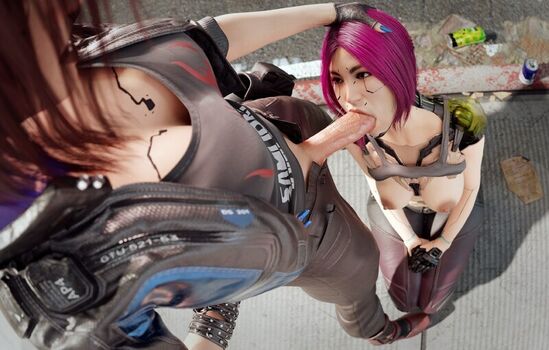 Full leaked Cyberpunk  page private onlyfans photo