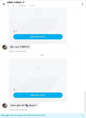Full leaked Edencohen private onlyfans photo
