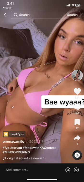 Full leaked Emmacamile private onlyfans photo