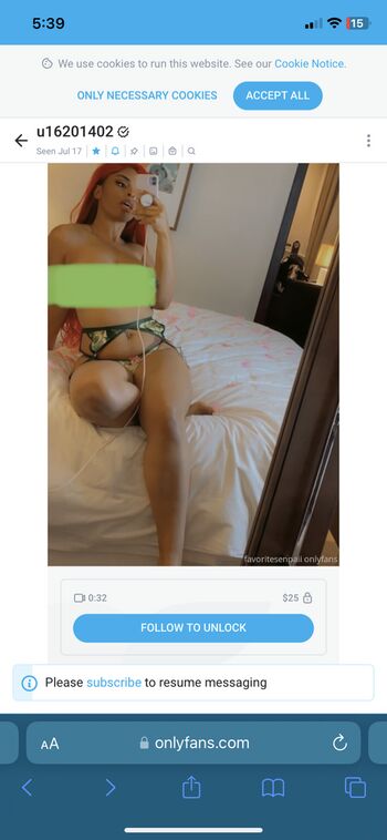 Full leaked Favoritesenpaii private onlyfans photo