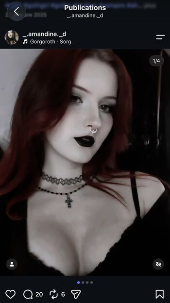 Full leaked Gothgirlabyss private onlyfans photo