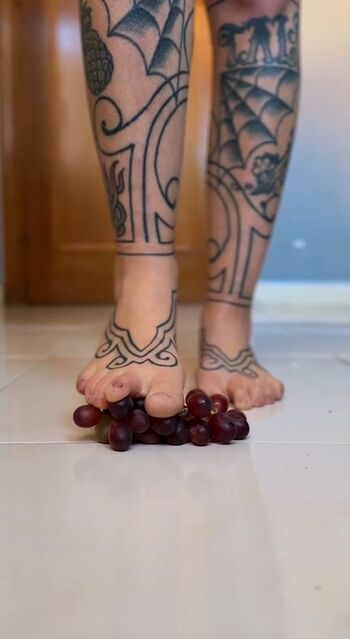 Full leaked Inked feet page private onlyfans photo
