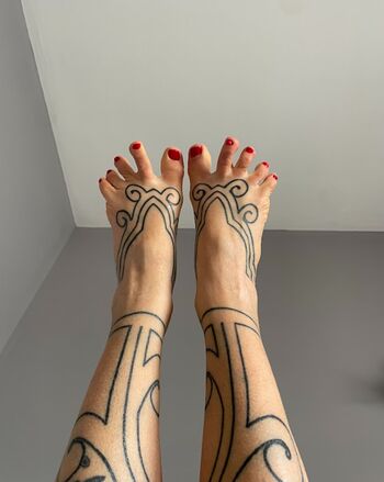 Full leaked Inked feet page private onlyfans photo