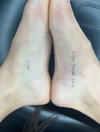 Full leaked Inked feet page private onlyfans photo