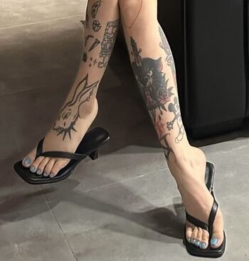 Full leaked Inked feet private onlyfans photo