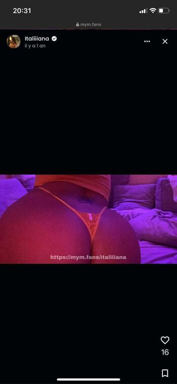 Full leaked Italiiiana private onlyfans photo