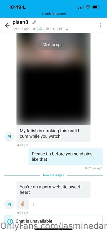 Full leaked Jasminedark private onlyfans photo