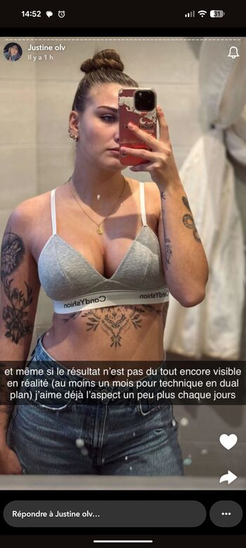 Full leaked Justine olv private onlyfans photo