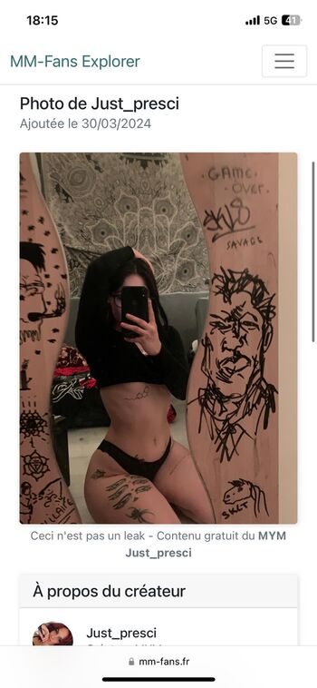 Full leaked Justpresci private onlyfans photo