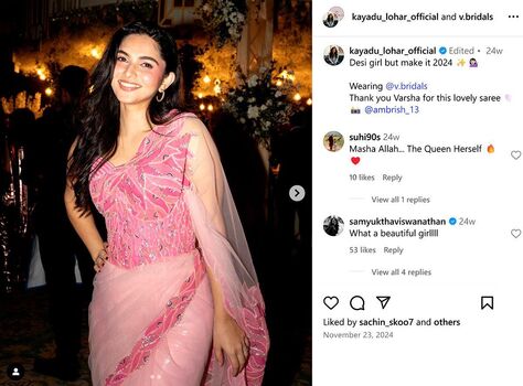 Full leaked Kayadu lohar private onlyfans photo