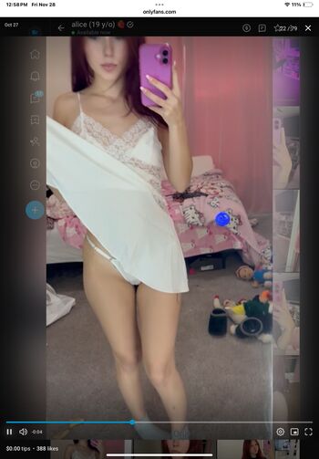 Full leaked Kissxalice private onlyfans photo