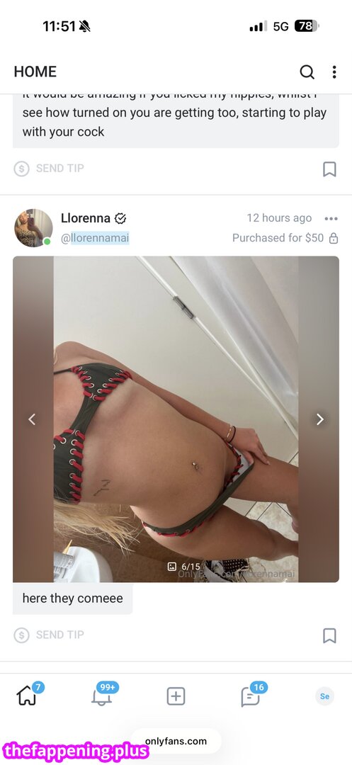 Llorennamai Foto OnlyFans Nua #3