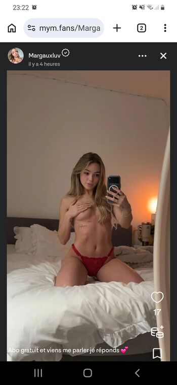 Full leaked Margauxluv private onlyfans photo