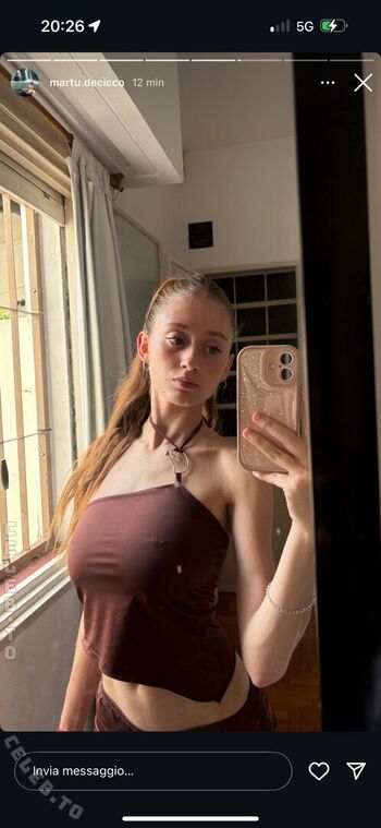 Full leaked Martu de cicco private onlyfans photo