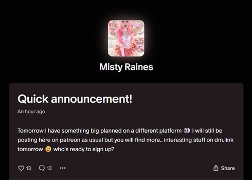 Full leaked Misty raines private onlyfans photo