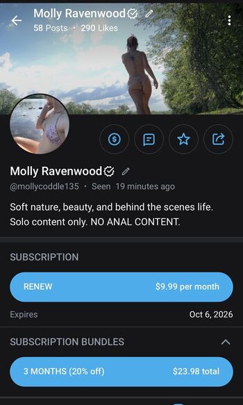 Full leaked Molly ravenwood private onlyfans photo
